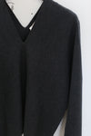 SWAYING 24 Autumn and Winter One-piece wool cardigan SW-SW24AW1T35-HH Black and gray SW-SW24AW1T32